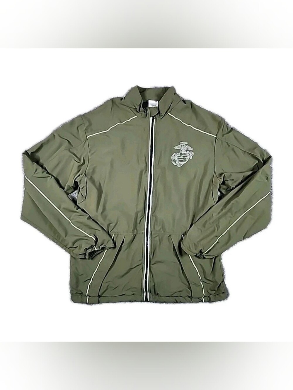New Balance US Marines Jacket Small Green Running Military Semper Fi NB